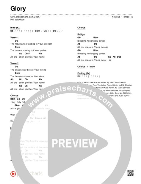glory phil wickham lyrics